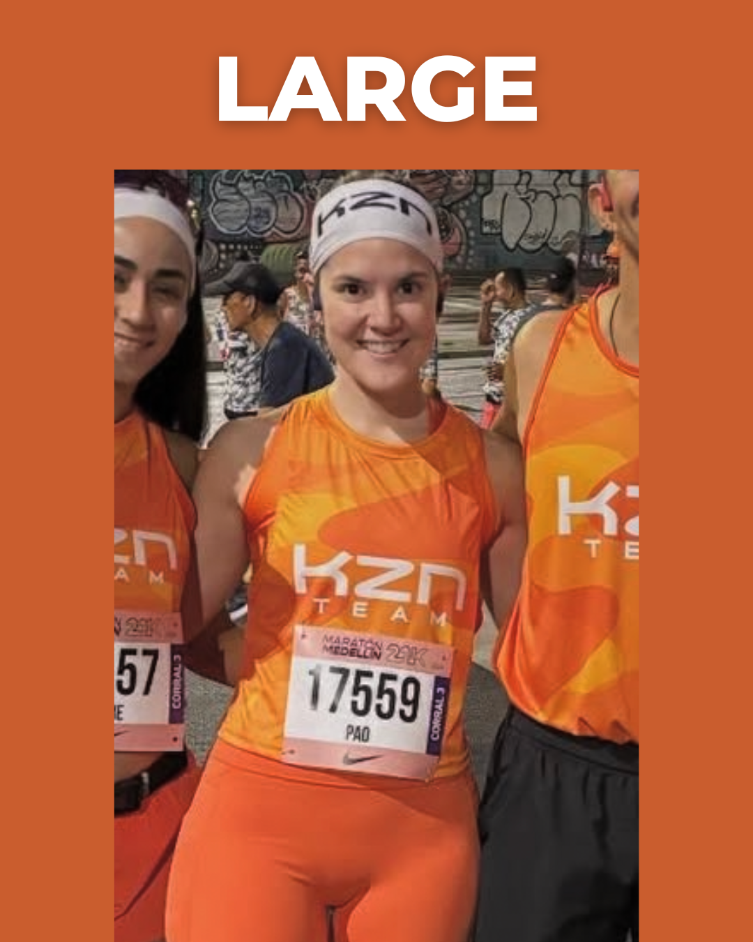 Orange Fade Woman's Crop Top