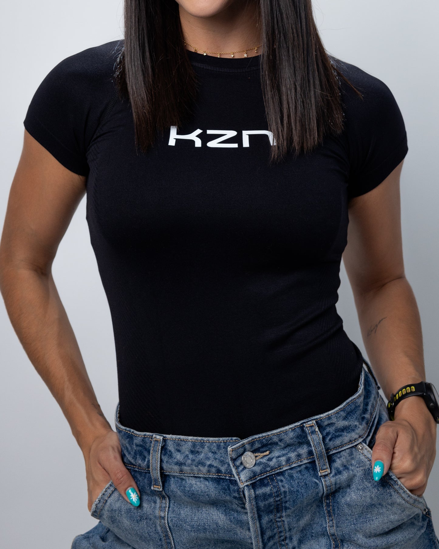 KZN Woman's Black Dry Fit Shirt