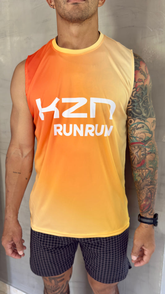 Orange Fade Men's Tank Top