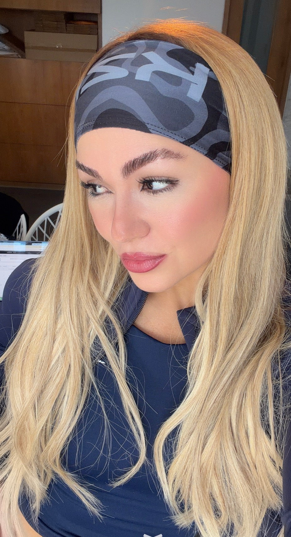 Black Military Camo KZN Bandana
