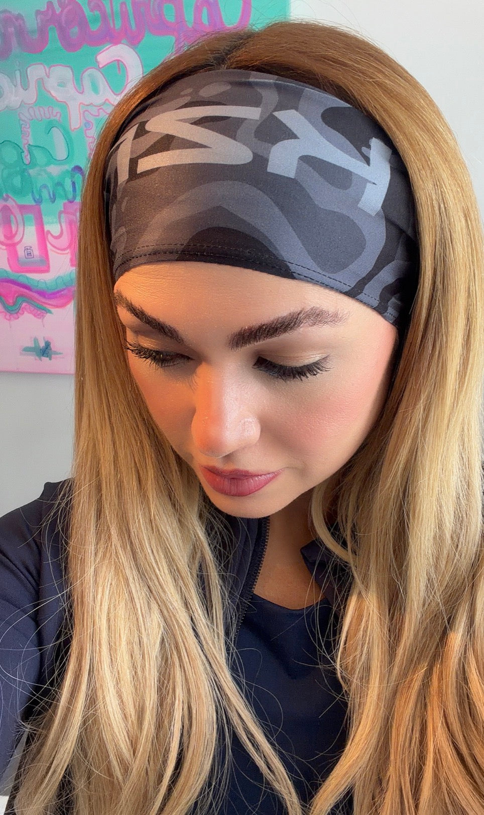 Black Military Camo KZN Bandana