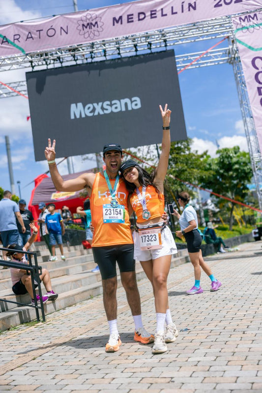 KZN Medallo Crop Orange Running Tee – Special Edition (Men)