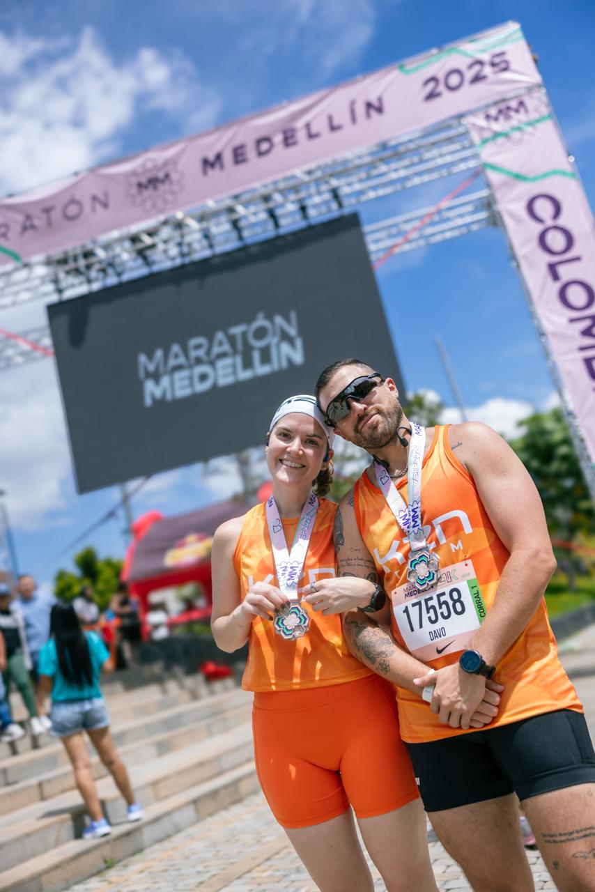 KZN Medallo Crop Orange Running Tee – Special Edition (Men)